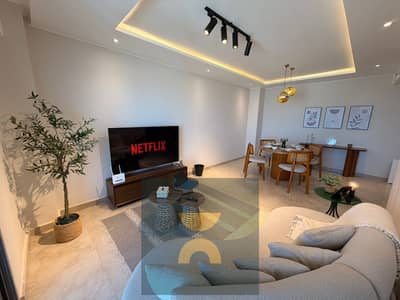 2 bedroom apartment at a great price in Taj City low down payment and 10 year installments for sale in First Settlement near Nasr City Heliopolis Moun