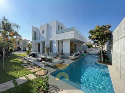 For the first time, a luxury villa directly on the beach on  Natural Lagoon in Ras El Hekma Bay modon North Coast near Marassi Marsa Bogosh and Almaz