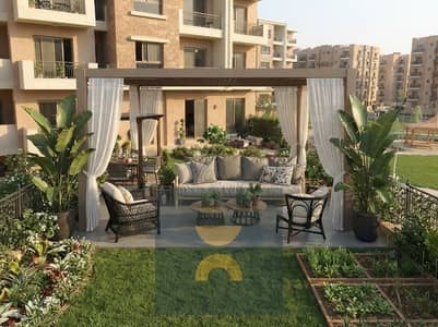 3bedroom apartment with a 200 m garden in a fantastic location with 12-year payment plans in mostakbalCity near Mountain View Sodic and  Mivida