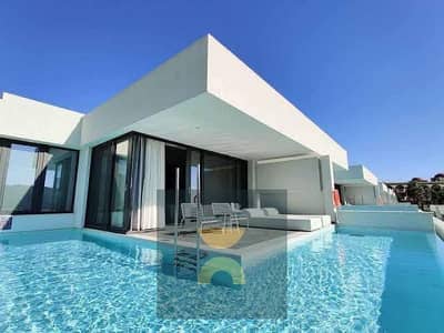 فيلا مع Private Pool فيو بانورامى كامل لبحر راس الحكمه من الدور الأرضى متشطبه بجوار سيلفر ساندس مرسى بغوش هاسيندا كالى كوست سمر