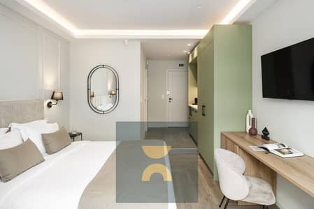 Lowest price with high rental returns in USD fully finished apartment with 7 year installments in Aljar Shorouk near Al Burouj La Vista Patio Talaat M
