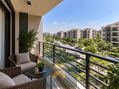 Apartment with a garden offering a huge 50% discount on the apartment on  Suez Road opposite the airport and Kempinski Hotel near Mayan and Cairo Fest