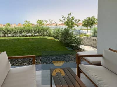 Ground floor first-row chalet with garden in Ras El Hekma fully finished with ACs near Azha Ramla Hacienda White Marassi & Amwaj Installments
