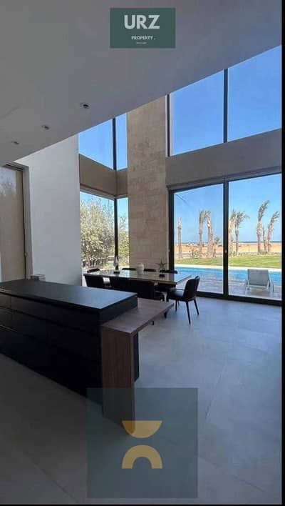 تاون هاوس علي بعد 300 م من Beach للبيع fully finished + ACs راس الحكمة الساحل الشمالي بالتقسيط بالقرب من ودايركيشين وايت وهاسيندا وكالي كوست