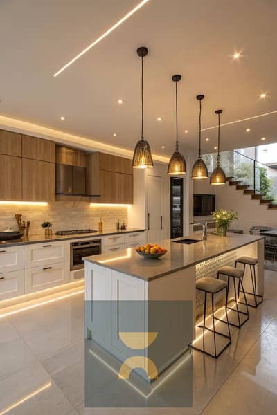 5-bedroom, 3-story townhouse with huge discount and open landscape views on Suez Road, near Madinaty, Rehab and Mountain View.