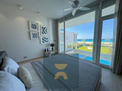 Immediate delivery fully sea view villa fully equipped, 30% off with installments in Dose North Coast near Sea Shore Soul June Marassi & Ogami