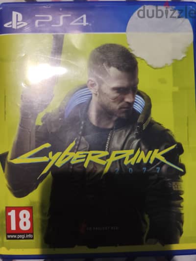 لعبة cyberpunk 2077 PS4 مستعملة بدون خدش او مشكلة