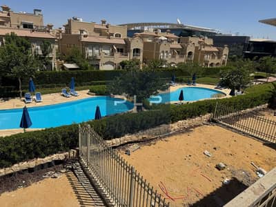 Twin house at the lowest price, ready to move in El Patio Oro Compound, Fifth Settlement.