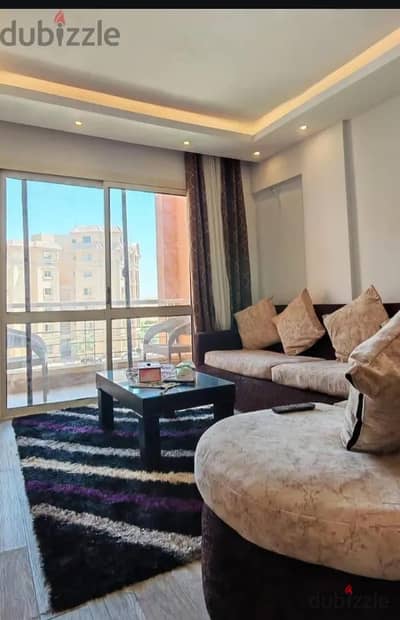 Furnished apartment with distinctive hotel furnishings and cleanliness, in Degla compound, Al Wahat Road, the first recreational phase; view landscape open and unspoiled from all directions, Model A distinguished by adjusting the space of the master bedroom 'close to the four malls and service areas' reception Furnished apartment with distinctive hotel furnishings and cleanliness, in Degla compound, Al Wahat Road, the first recreational phase; view landscape open and unspoiled from all directions, Model A distinguished by adjusting the space of the master bedroom 'close to the four malls and service areas' reception