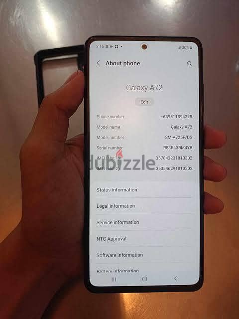 Samsung a72 256g 1