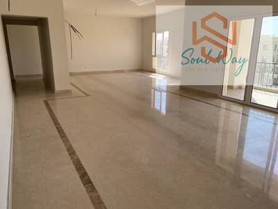 Luxury Corner Apartment for Rent in Mivida Boulevard | 289 SQM | 4th Floor | 3 Bedrooms | Living Room | Nanny Room | 4 Bathrooms | 2 Balconies