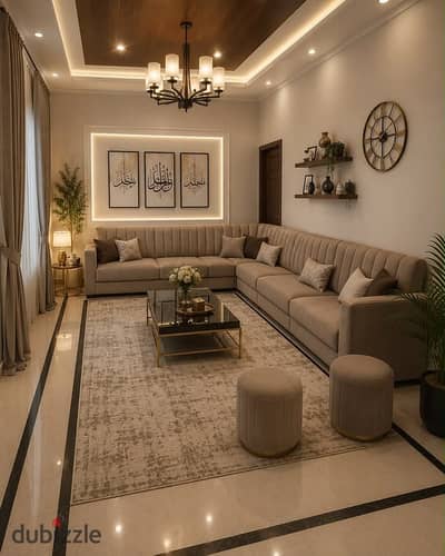 150 sqm apartment for sale in a prime location within the "Green Revolution" area (Al-Thawra Al-Khadra)—specifically in the Riza Compound, Zayed.