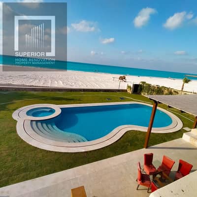 Luxury Palace for Sale in North Coast – Marina 5 | Direct First-Row Sea View