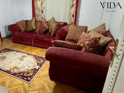 Apartment 185 meters from Hadayek Al Ahram overlooking Al Tharwa Al Mineral Street  Super deluxe finishing