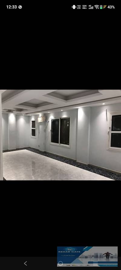  Apartment for Rent (New Law) in Al Rehab City    Phase 2 – Al Rehab City  Area: 138 sqm  Ground floor (no garden)   3 bedrooms  2 ba