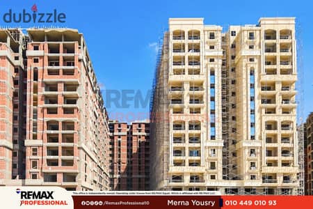 Luxury finishing  Open view overlooking the club and plaza apartment for sale in Murooj  Smouha