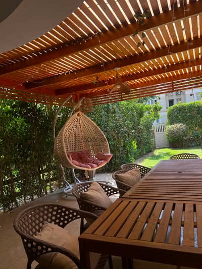 Fully finished IVilla garden for sale in Mountain View Hyde Park New Cairo very prime location with garden kitchen ACs ready to move