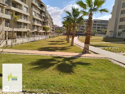 شقة جاهزة للاستلام  فيو على لاند سكيب للبيع في كابيتال جاردنز Capital Gardens بالم هيلز مدينة المستقبل El Mostakbal City