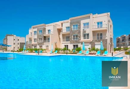 Super-lux finished chalet for immediate delivery at Marseille Beach 5, North Coast—available with a 10-year installment plan.