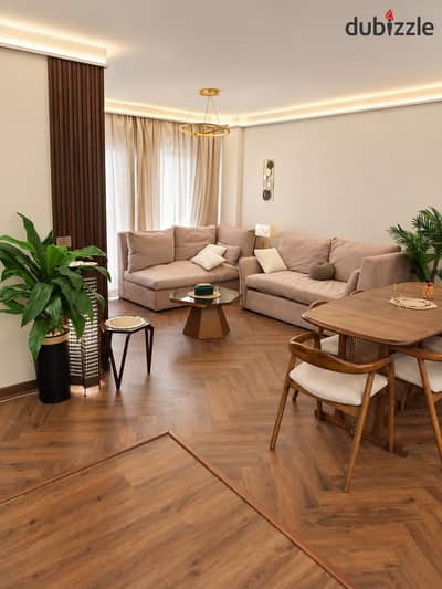 Rare Opportunity in Madinaty B7 | 96 sqm Fully Furnished Apartment with Private Finishing, 2 Bedrooms & 2 Bathrooms, Garden View, Facing the Club