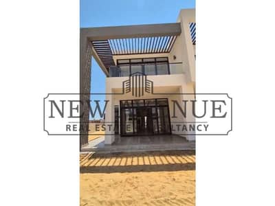 Delivered Corner Twinhouse in Azha Sokhna Tucana First Row Lagoon with Prime Location