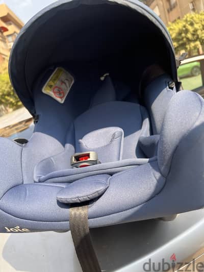Car seat joie i-snug stage one excellent condition