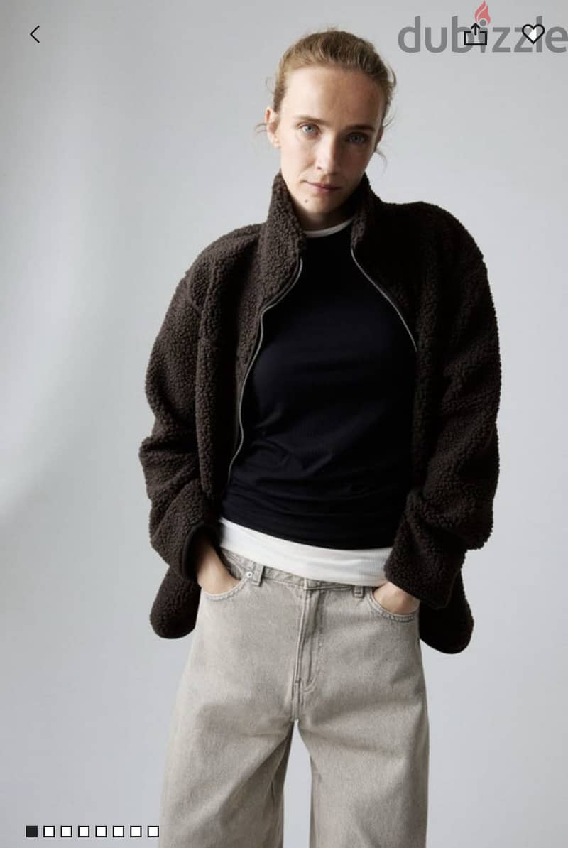 H&M mom before and after teddy jacket 3