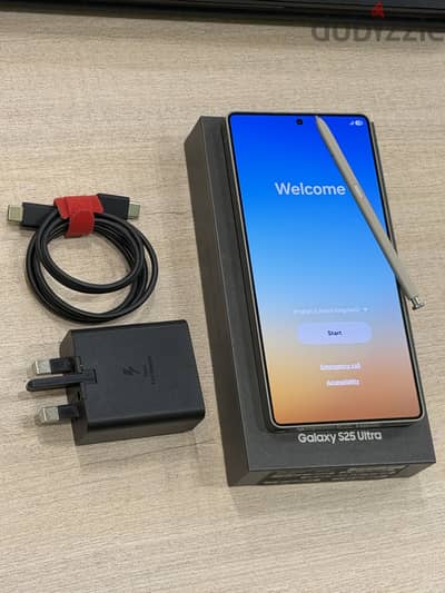 موبايل S25 ultra سعودي في ضمانه الدولي 4 شهور