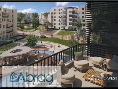Own your home with a 5% down payment with Orascom at O ​​West—located directly on Al Wahat Road, opposite MSA University—and pay in installments over
