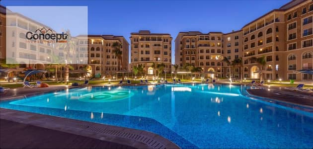 شقة للبيع في 90 أفينيو التجمع الخامس | 157م | 2 غرفة منهم ماستر | 3 حمام | Fully Finished | First Use | 9.3 مليون