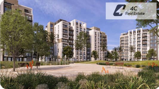 شقة للبيع متشطبة بالكامل بالتكييفات والمطبخ بمقدم وتكمله اقساط التجمع الخامس ZED East اورا 3 غرف بفيو نادي وجرينز موقع مميز بجوار ماونتن فيو اي سيتي