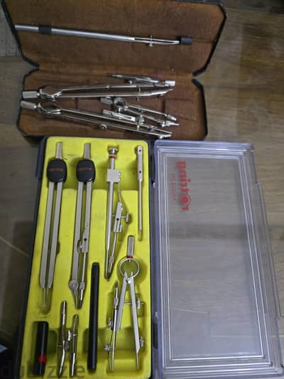 ​طقم رسم هندسي وتحبير  Original German Drafting & Technical Pen Set