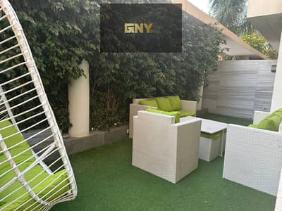 Ground Floor Apartment with Private Garden for Rent in Lake View Residence 1 – New Cairo