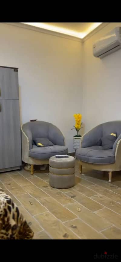 Furnished studio for rent in Gardenia Heights 1, Fifth Settlement