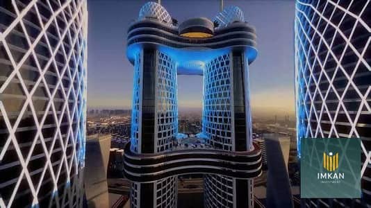 Service apartment شقة 15m in Nile Business City Tower in the Administrative Capital with an advance of 700 thousand