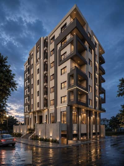 80 meters studio for sale in the first district, the middle plateau in Maqtam, only 1,400,000 pounds, a high ground floor, semi-finished and installm