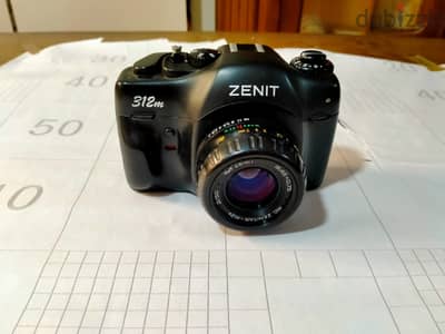 التحفة الروسية النادرة Zenit 312m بحالة ممتازة ومع العدسة الأصلية