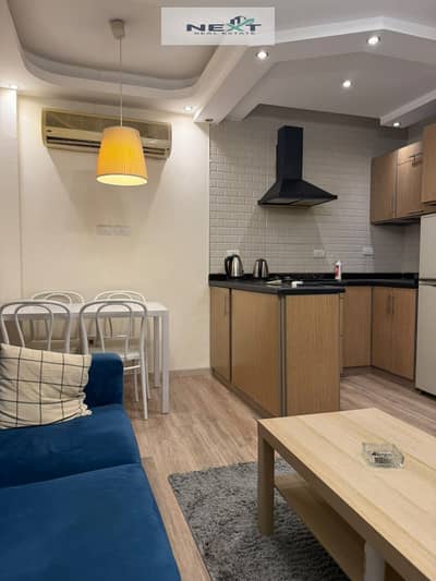A prime studio apartment for rent in the prestigious and distinguished B7 phase of Madinaty, boasting the best view and location. The 50-square-meter
