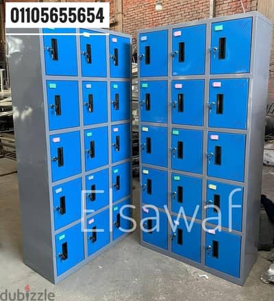 لوكر،locker,صاج محمل دهانات اليكتروساتيك ،وحدات تخزين ،دولاب،لوكرز