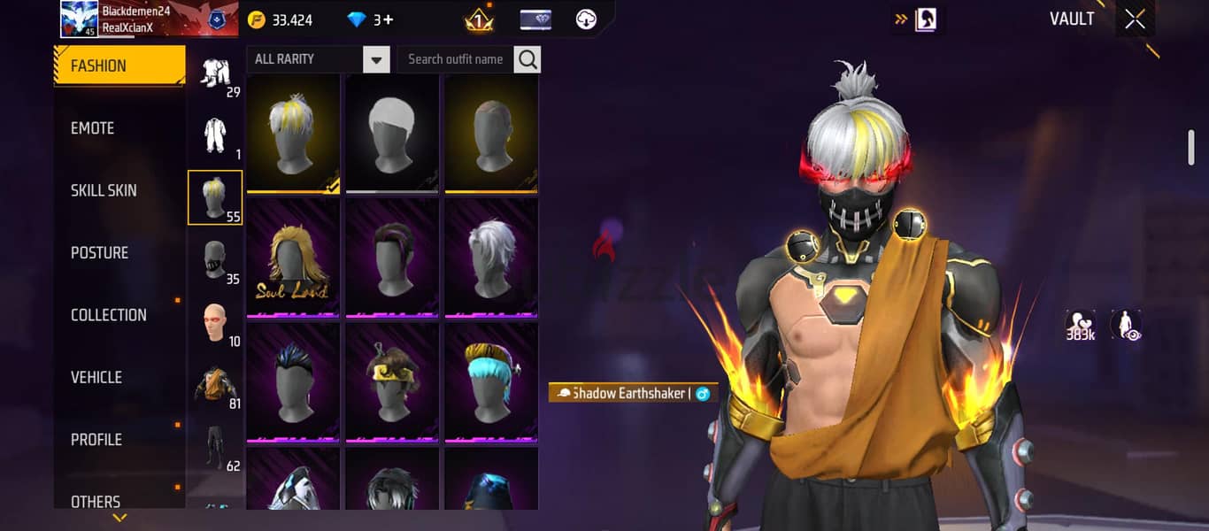 FREE FIRE ACCOUNT 5