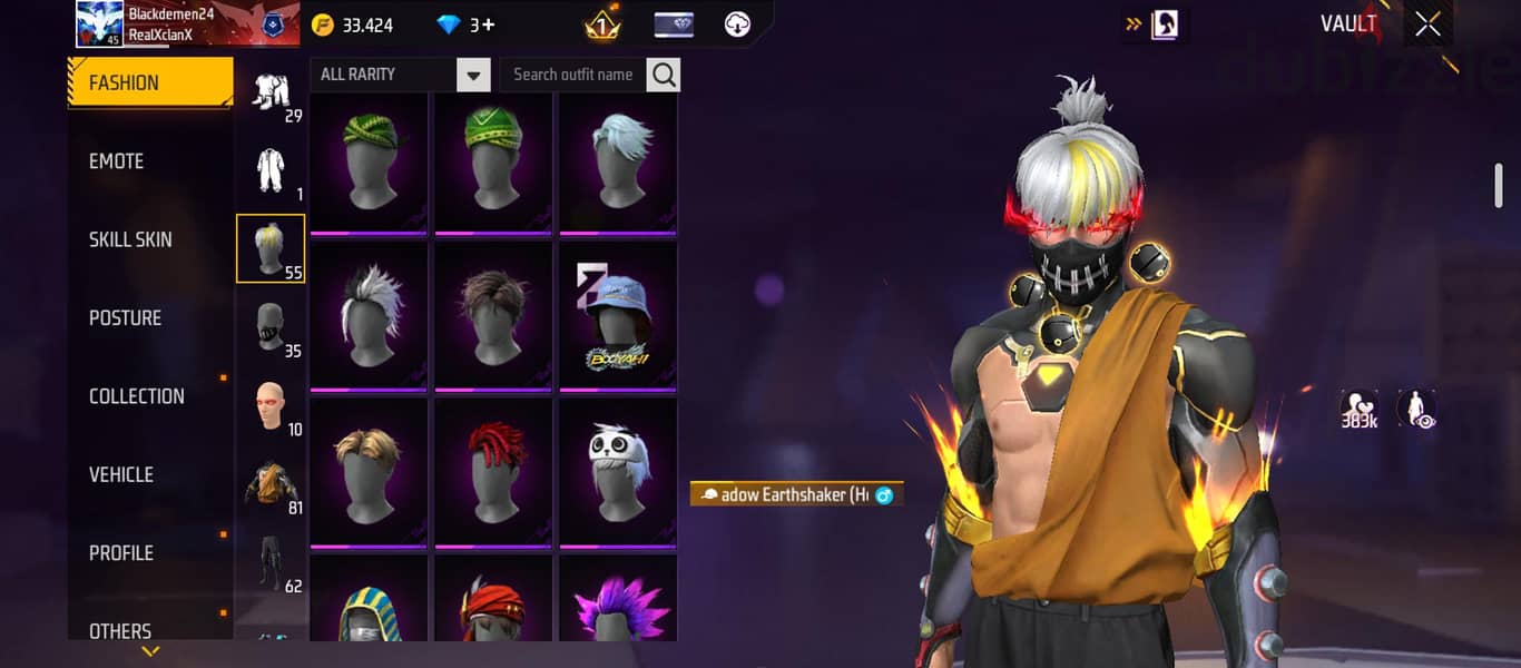 FREE FIRE ACCOUNT 6