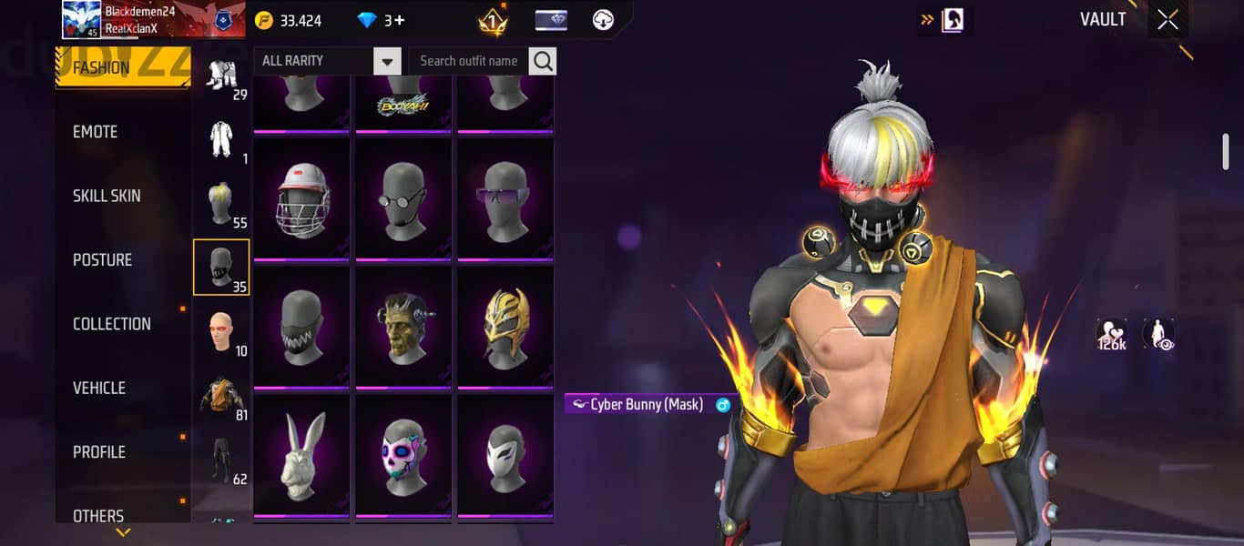 FREE FIRE ACCOUNT 9