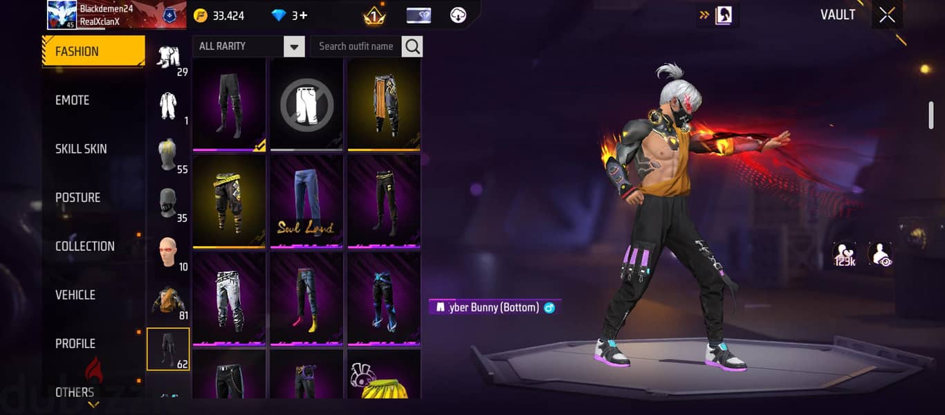 FREE FIRE ACCOUNT 14
