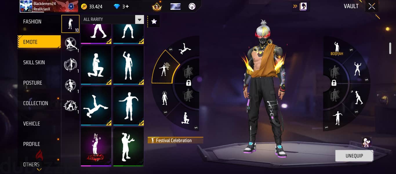 FREE FIRE ACCOUNT 19