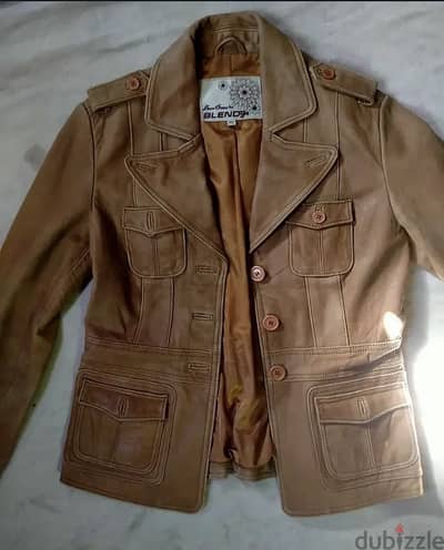Real leather jacket