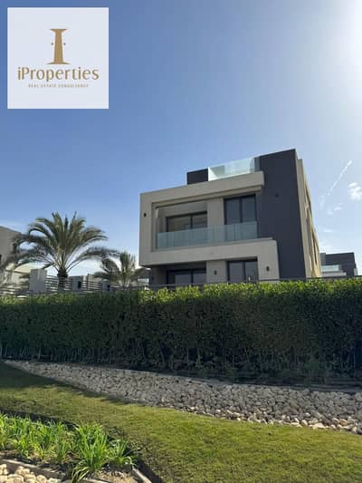 Fully Finished Town House Corner with exclusive cash discount in La Vista City | New Cairo