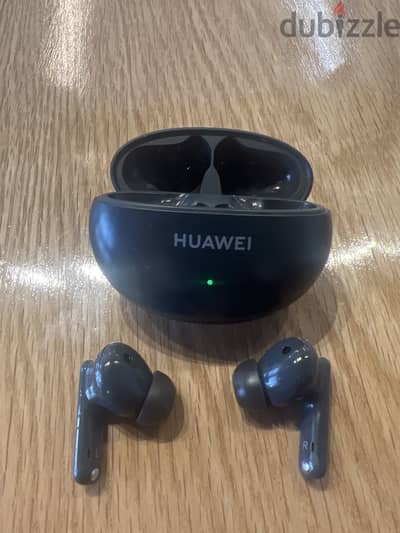 سماعات Huawei 5i لون اسود بالعلبة و cover