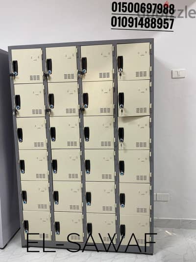 لوكر معدن صاج محمل مستورد _ دولاب _ وحدات_ دهان اليكتروستاتيك _ locker