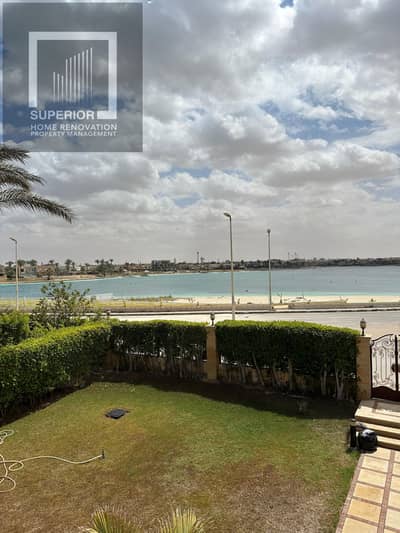 ڤيلا للبيع في مارينا 7 – الساحل الشمالي | أول صف بحيرة رملية