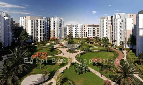 Fully Finished with Ac’s Landscape view Downpayment and installments 3 bedrooms apartment for sale in Zed east compound Ora New Cairo